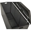 Beliani Sodo dėžė MODENA 126 cm 46 cm Ruda