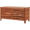Beliani Sodo dėžė RIVIERA 130 cm 48 cm, ruda