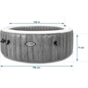 Sodo sūkurinė vonia Intex PureSpA Greywood Deluxe 196 cm x 71 cm (28440)