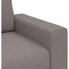 Dvivietė sofa, pilkai ruda, 180x77x82 cm, audinys