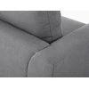 Beliani Kampinė sofa OSLO 4 asmenų, šviesiai pilka, kairinė