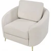 Sofa Beliani 6 vietų svetainės baldų komplektas TROSA šviesiai smėlio spalvos