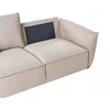 Sofa Beliani 5 vietų poilsio baldų komplektas KUNES smėlio spalvos