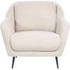 Sofa Beliani 3 vietų sofos komplektas EIBY Boucle smėlio spalvos