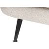 Sofa Beliani 3 vietų sofos komplektas EIBY Boucle smėlio spalvos