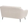 Sofa Beliani 3 vietų sofos komplektas EIBY Boucle smėlio spalvos