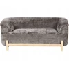Sofa Beliani 5 vietų svetainės baldų komplektas ALNOR, šenilinis, rudas