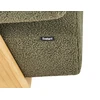 Sofa Beliani Svetainės baldų komplektas TAMRE Boucle žalias / šviesiai rudas