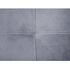 Beliani Trivietė išskleidžiama sofa VISNES, veliūrinė, pilka