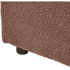 Sofa Beliani Kampinis modulis AXEBO rudas bouclé