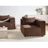 Sofa Beliani Kampinis modulis AXEBO rudas bouclé