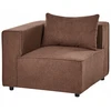 Sofa Beliani Kampinis modulis AXEBO rudas bouclé