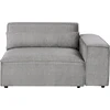 Sofa Beliani Kampinis modulis HELLNAR kairinys, pilkas
