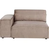 Sofa Beliani Kampinis modulis HELLNAR, šviesiai rudas, dešininis