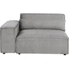 Sofa Beliani Kampinis modulis HELLNAR dešininis pilkas