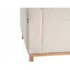 Beliani 4 vietų kampinė sofa SIGGARD, boucle, balta, kairinė