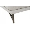 Beliani 3 vietų kampinė sofa ELGA, linas, šviesiai pilka, kairinė