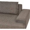 Beliani 4 vietų kampinė sofa MARIFERD ruda, kairinė