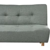 Beliani Išskleidžiama modulinė sofa-lova 4 asmenims ALSTEN, žalia, dešininė
