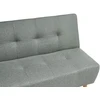 Beliani Išskleidžiama modulinė sofa-lova 4 asmenims ALSTEN, žalia, dešininė