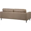 Sofa Beliani 4 vietų svetainės baldų komplektas SAVALEN iš ekologiškos odos, smėlio spalvos
