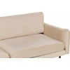 Sofa Beliani Poilsio komplektas 4 asmenims VINTERBRO veliūrinis smėlio spalvos
