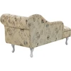 Sofa Beliani Dešininis šezlongas NIMES smėlio spalvos