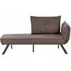 Sofa Beliani Dešininis šezlongas ROCAMADOUR rudas