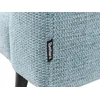 Beliani Dešininė gulto sofa YERRES mėlyna