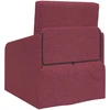 Sofa lova 60cm Vyno raudona audinys
