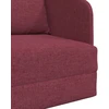 Sofa lova 60cm Vyno raudona audinys