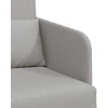 Sofa lova 60cm Debesų pilka audinys