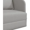 Sofa lova 60cm Debesų pilka audinys