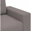 Dvivietė sofa, pilkai pilka, 160x77x82 cm, audinys
