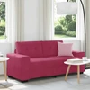 Dvivietė sofa, vyno raudonumo, 180x77x82 cm, aksominė