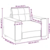 Sofa Sofos krėslas, rožinė, 100x78x80 cm, aksomas