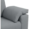 Dvivietė sofa Šviesiai pilka 180 cm audinys