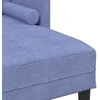 Sofa Sofos komplektas su pagalve Džinsinės mėlynos Poliesteris