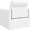 Sofa lova 60cm Balta Dirbtinė Oda