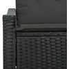 Sodo sofa su pagalve 123 x 62 x 69 cm poliratanas