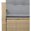 Sodo sofa su pagalve 120 x 62 x 69 cm poliratanas