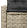 Sodo sofa su pagalve 123 x 62 x 69 cm poliratanas