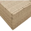 Sodo sofa su pagalve Smėlio 184 x 62 x 69 cm poliratanas
