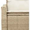 Sodo sofa su pagalve 123 x 62 x 69 cm poliratanas