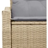 Sodo sofa su pagalve 123 x 62 x 69 cm poliratanas