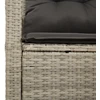 Sodo sofa su pagalve 120 x 62 x 69 cm poliratanas