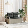 Sodo sofa su pagalve 120 x 62 x 69 cm poliratanas
