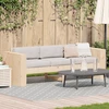 Sodo sofa Natūrali 185,5 x 60 x 62 cm Kietos pušies mediena