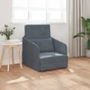 Sofa lova Tamsiai pilka 65 x 80 x 83 cm Aksomas