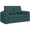 Sofa lova Tamsiai žalia 148 x 71 x 83 cm audinys